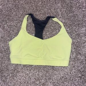 Lime Green Lululemon Sports Bra